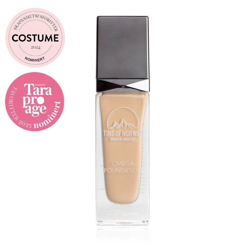 Tind of norway Omega Foundation nr.2 Vanilla (Lys med beige/nøytral undertone)