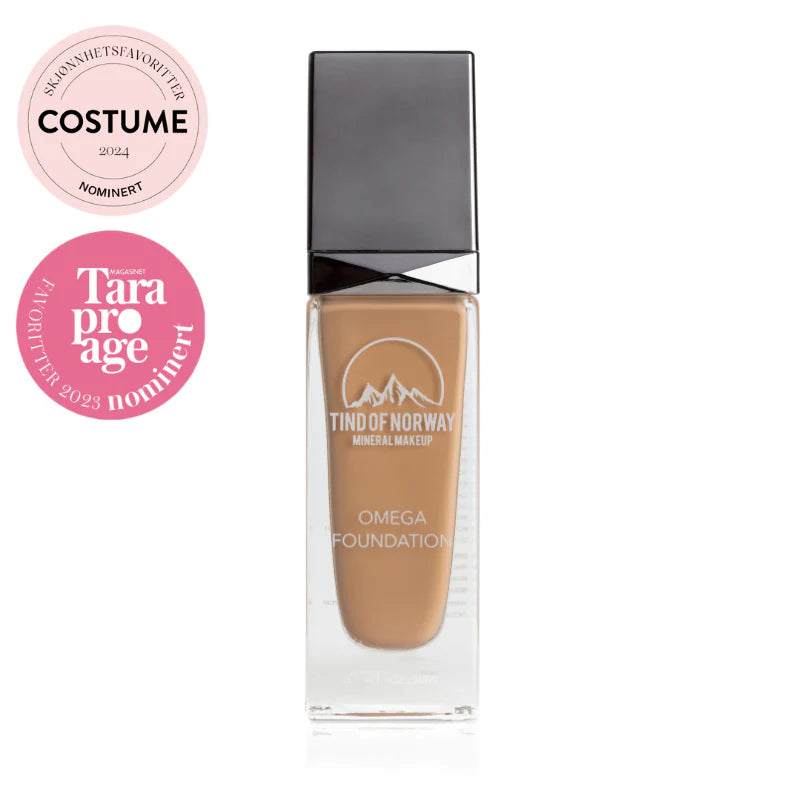 Tind of norway Omega Foundation nr.5 Toffee (Medium Tanned med nøytral undertone