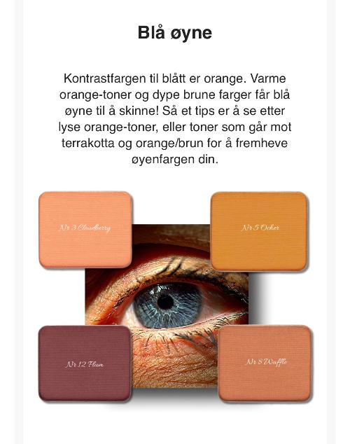 Tind of norway øyeskygge NORTHERN LIGHT
Eyeshadow nr.8 Waffle