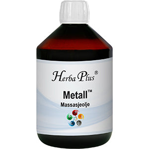 Herba plus massasje olje metall element 100ml