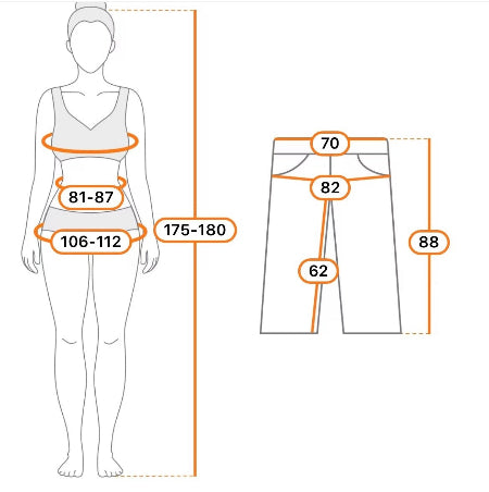 Sort yoga tights