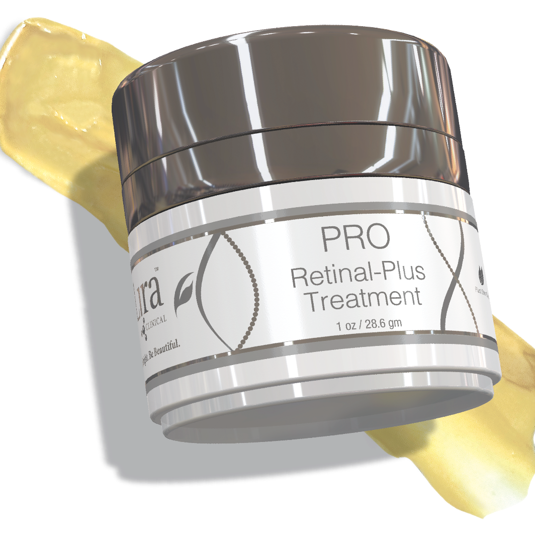 lira clinical PRO retinal- plus kollagenstimulering og cellefornyelse med stabilisert Retinal og Bakuchiol