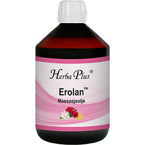 Herba plus Erolan massasjeolje 100ml