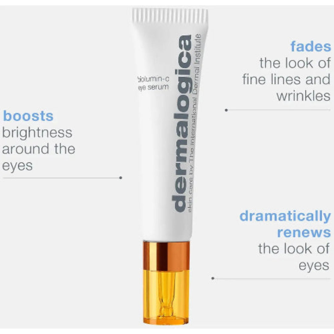 Dermalogica BioLumin-C Eye Serum – gir lysere hud rundt øynene, reduserer synligheten av fine linjer og rynker, og fornyer øyeregionens utseende dramatisk