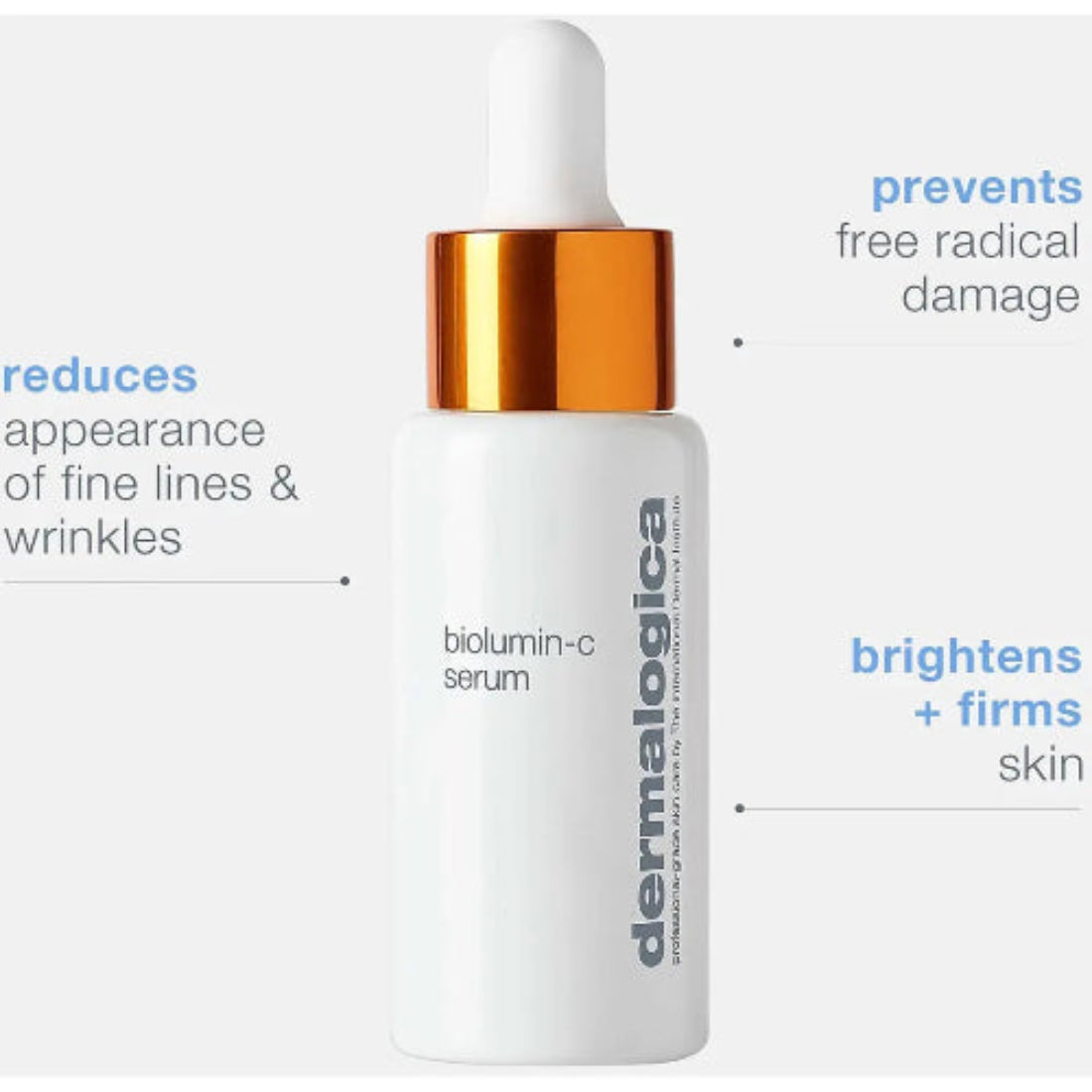 Dermalogica BioLumin-C Serum – reduserer synligheten av fine linjer og rynker, beskytter mot frie radikaler og gir lysere og fastere hud