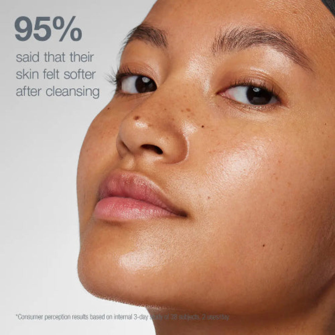 95% opplevde at huden føltes mykere etter vask med Dermalogica Magnetic Afterglow Cleanser – fuktighetsgivende rensekrem for alle hudtyper