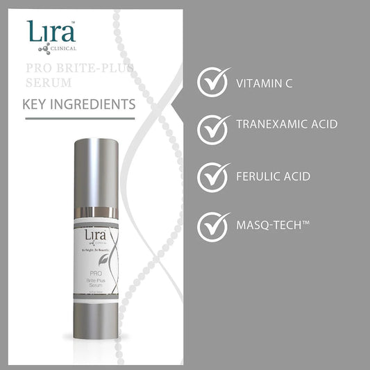 PRO Brite-Plus Serum fra Lira Clinical – behandler pigmentflekker og jevner hudtonen