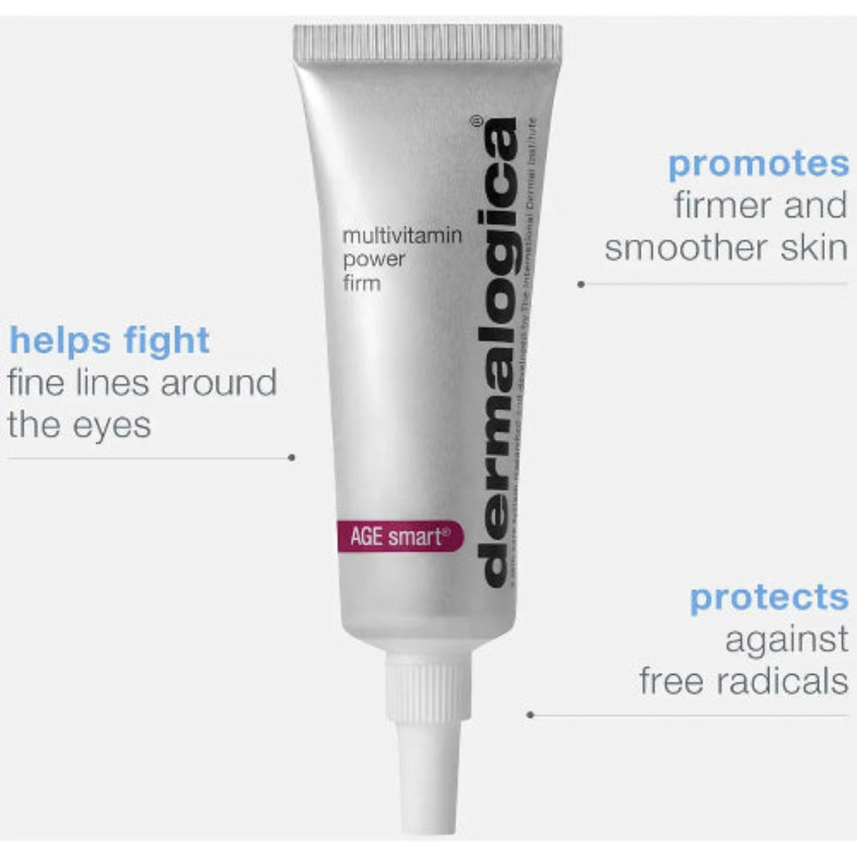 ermalogica Multi-Vitamin Power Firm – bekjemper fine linjer rundt øynene, fremmer fastere og glattere hud og beskytter mot frie radikaler
