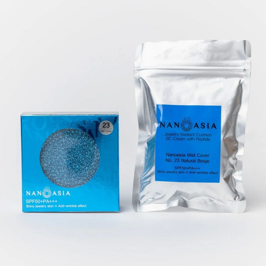 Nanoasia cushion foundation SPF 50