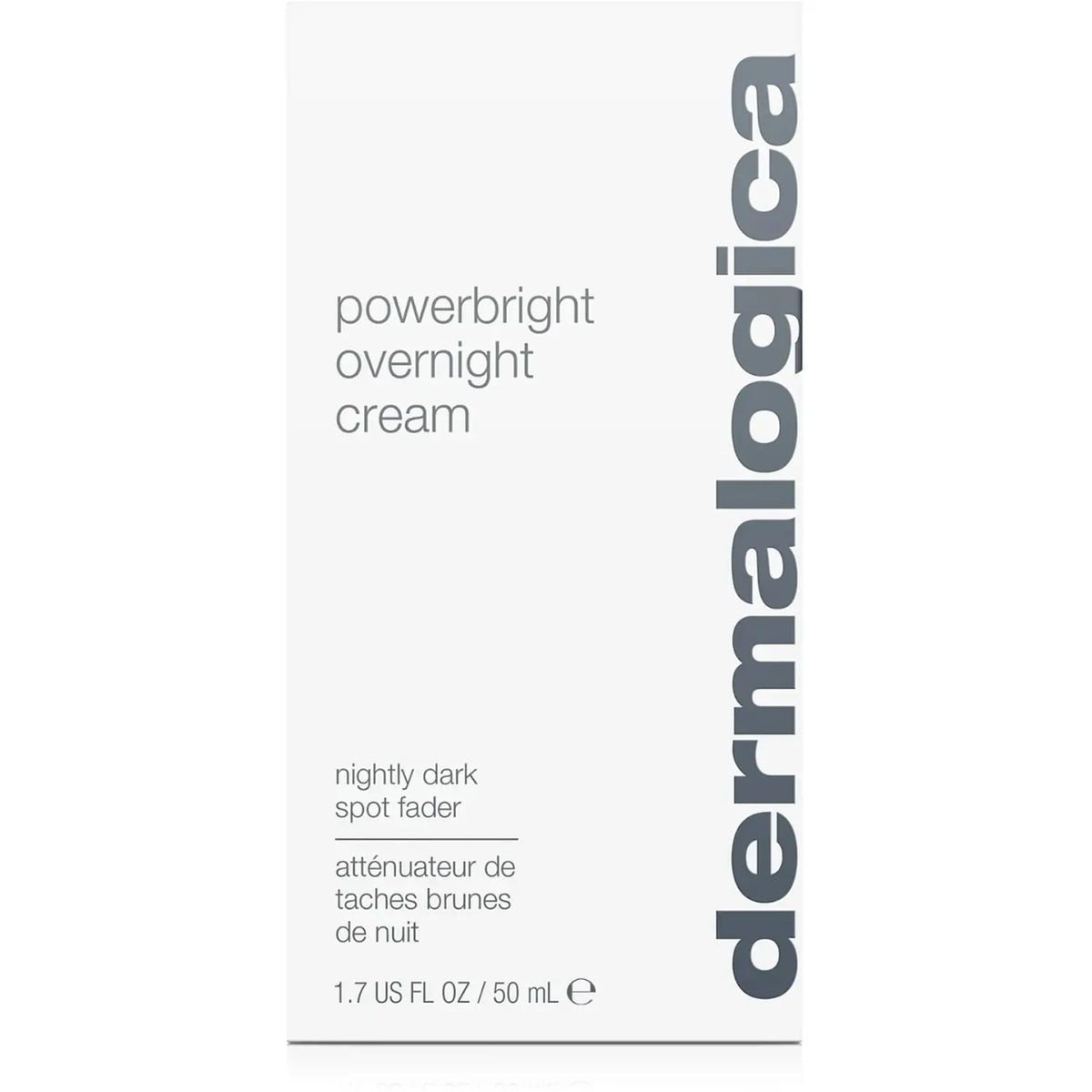 Dermalogica PowerBright Overnight Cream 50 ml eske – nightly dark spot fader, nattkrem mot mørke flekker og pigmentering
