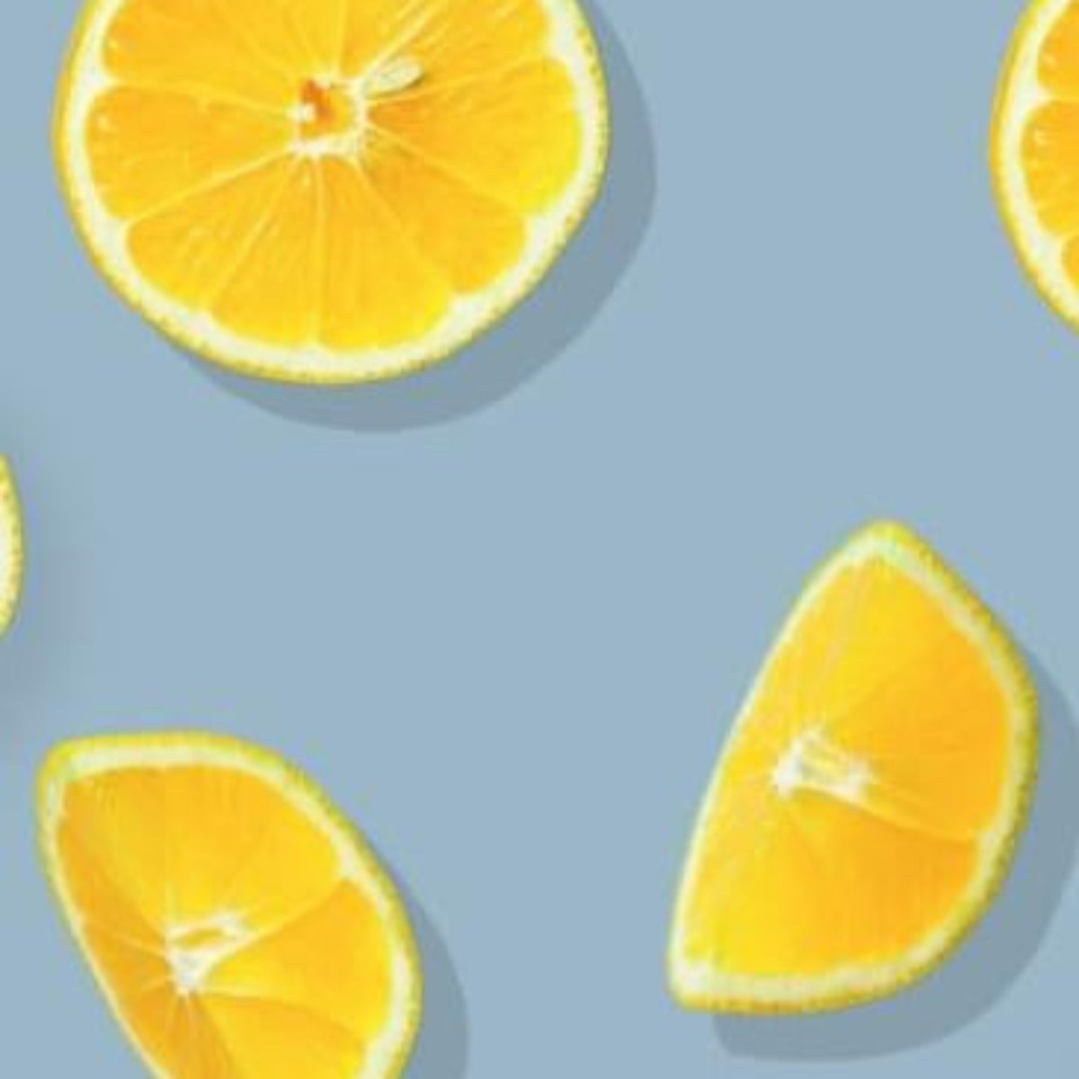 Appelsiner og sitron på hvit bakgrunn – sitrusfrukter er naturlige kilder til C-vitamin og bioflavonoider, nøkkelingredienser i Herba Plus C-Plus