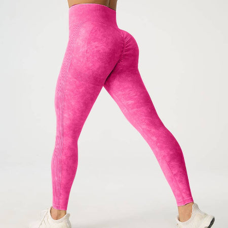 Sømløse og slanke yogaleggings