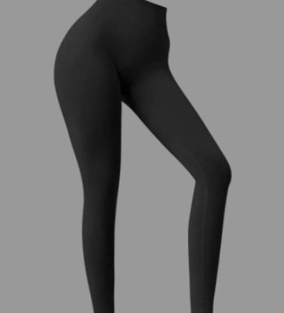 Sort yoga tights